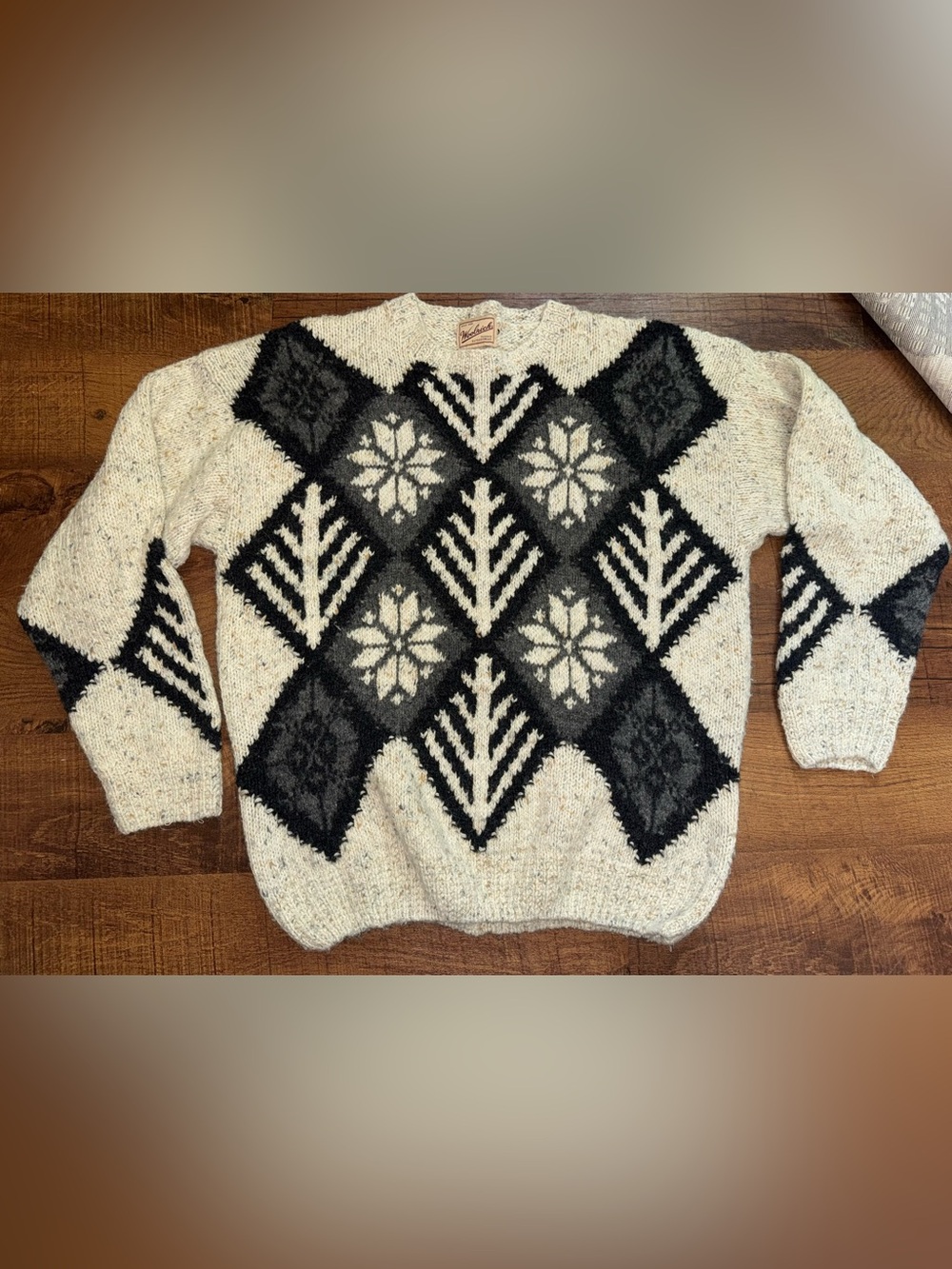 Woolrich Oatmeal Icelandic Sweater